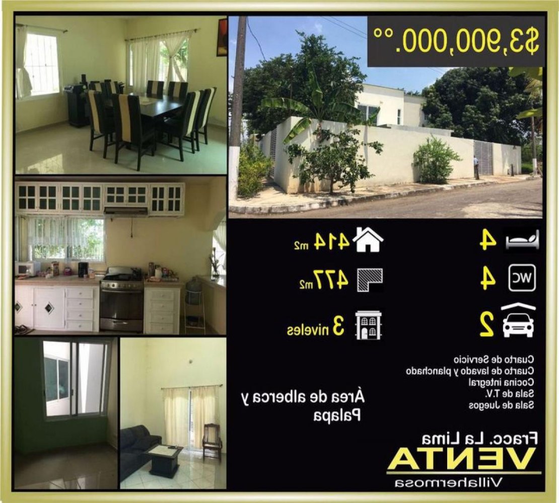 4 Schlafzimmer Haus in Tabasco, Mexico, Nr. 175924