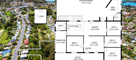 4 غرف نوم منزل في Nambucca Heads, Australia رقم 1084 18