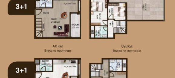 Wohnung 2+1 in Antalya, Turkey, Nr. 21798 16