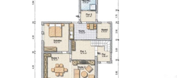Таунхаус с 5 комнатами в Cuxhaven, Германия № 143402 15