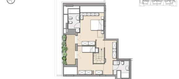 Пентхаус с 3 комнатами в Сесто Сан Джованни, Италия № 71032 4