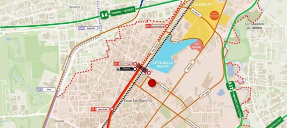 Пентхаус с 3 комнатами в Сесто Сан Джованни, Италия № 71032 36