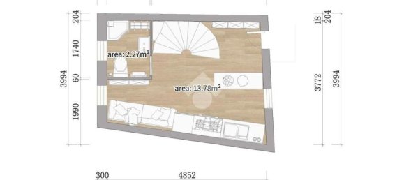 1 غرف نوم منزل في Fregona, Italy رقم 336698 16