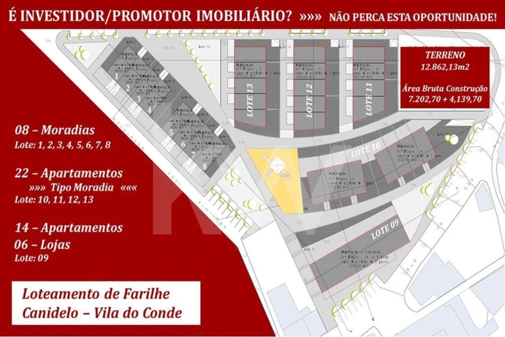 Grundstück in Vila do Conde, Portugal 12862m², Nr. 134132