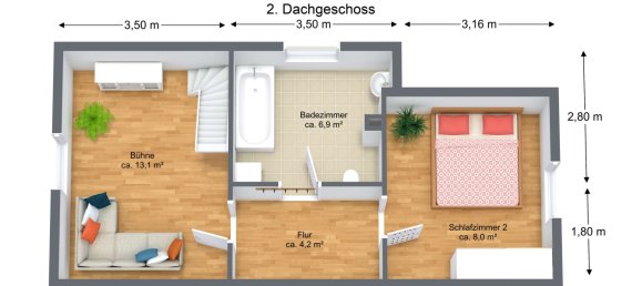 Casa de 4 habitaciónes en Baden-Wurttemberg, Germany No. 39357 11