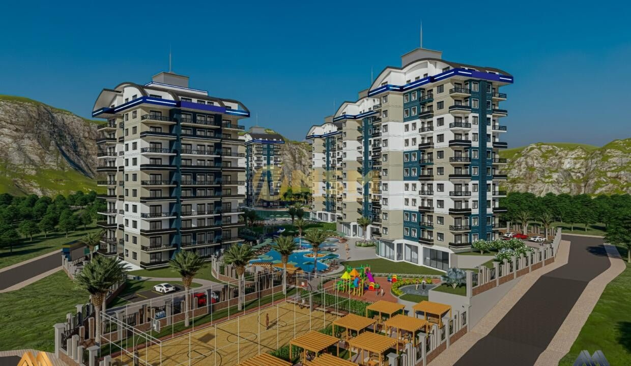 Wohnung 1+1 in Alanya, Turkey, Nr. 31048