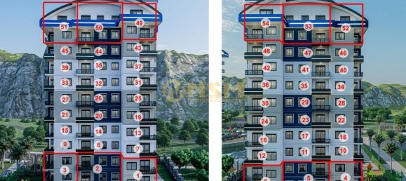 Wohnung 1+1 in Alanya, Turkey, Nr. 31048 3