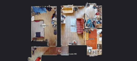 2 Schlafzimmer Wohnung in Pantin, France, Nr. 144090 3