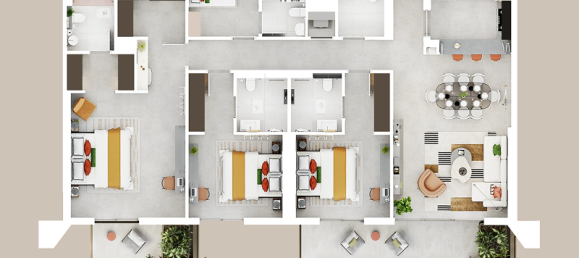 1 bedroom Apartment in Dubai Land, UAE No. 121072 16