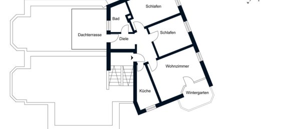 3-salle Appartement à Lower Saxony, Germany No. 175587 10