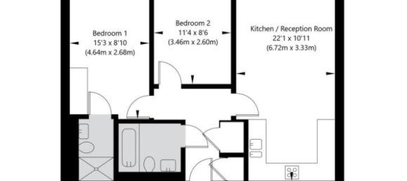 2 bedrooms Apartment in London, United Kingdom No. 7848 12