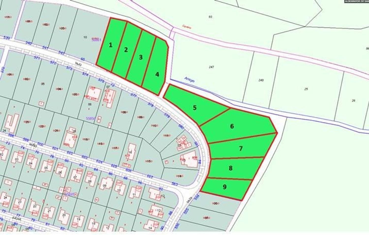 Земельный участок 1088м² в Альдеамайор-де-Сан-Мартин, Испания № 78172
