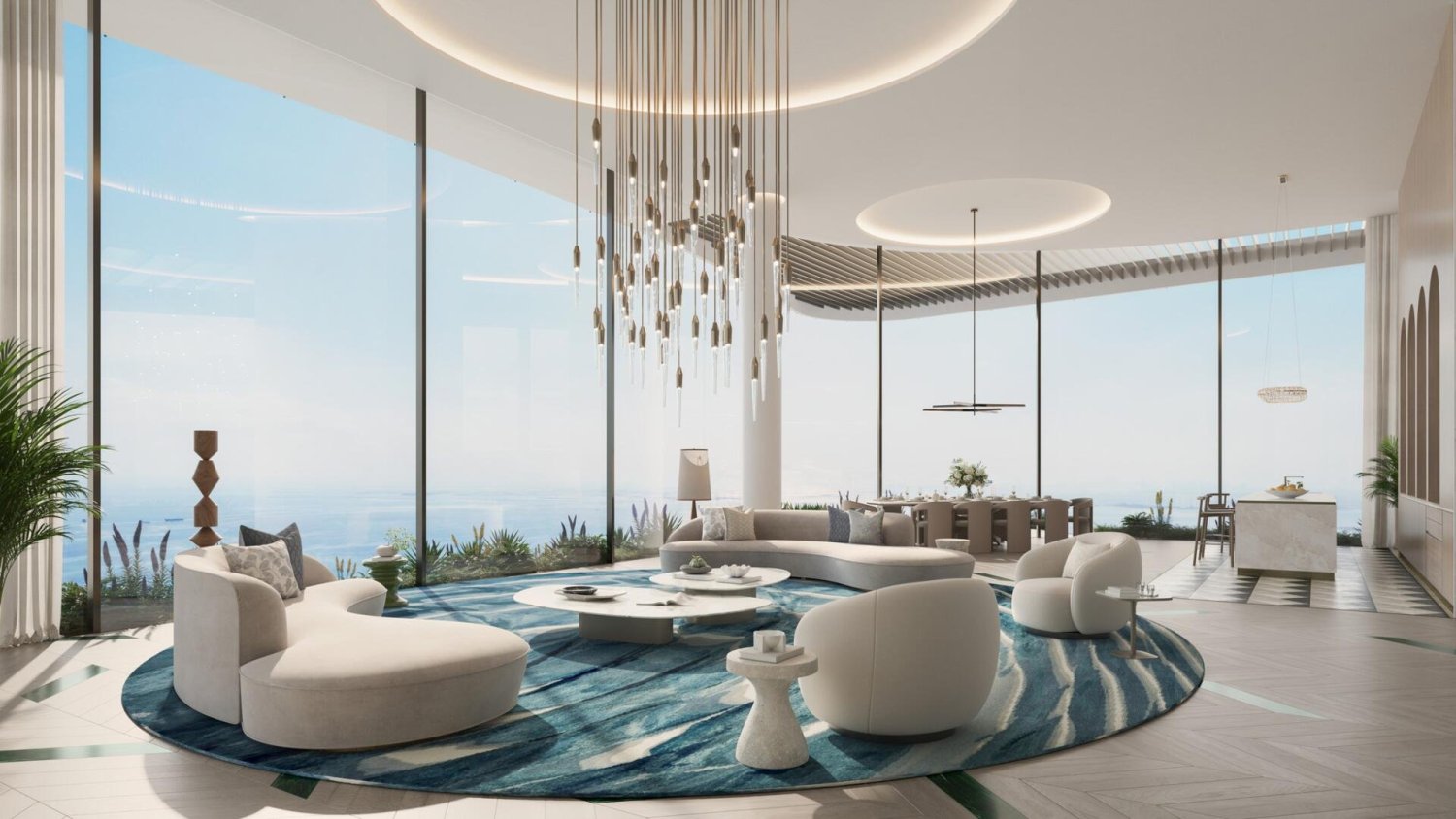 Apartamento T2 em Sensia, Maritime City, UAE N.º 65908