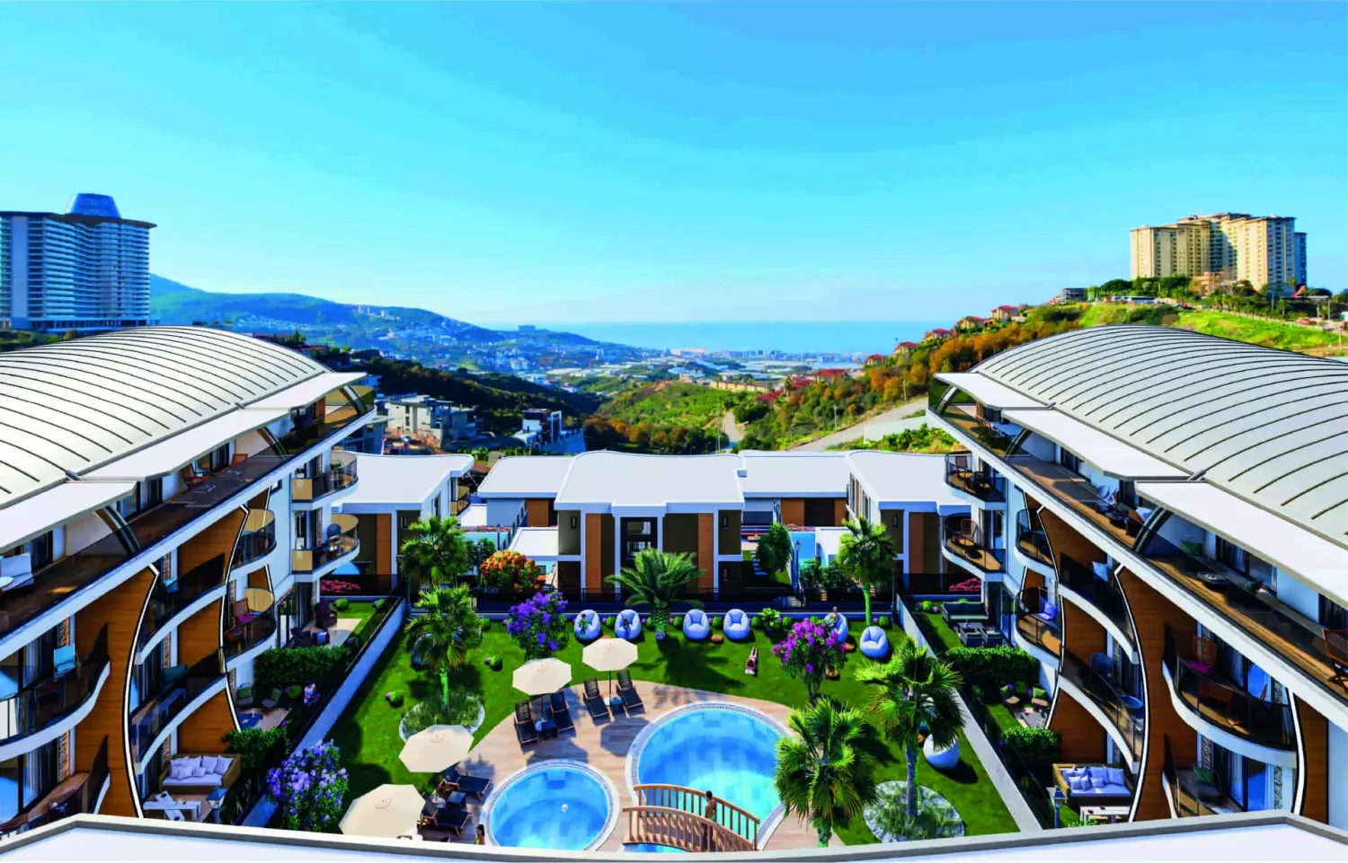 Apartment 1+1 in Kargicak, Turkey No. 22554