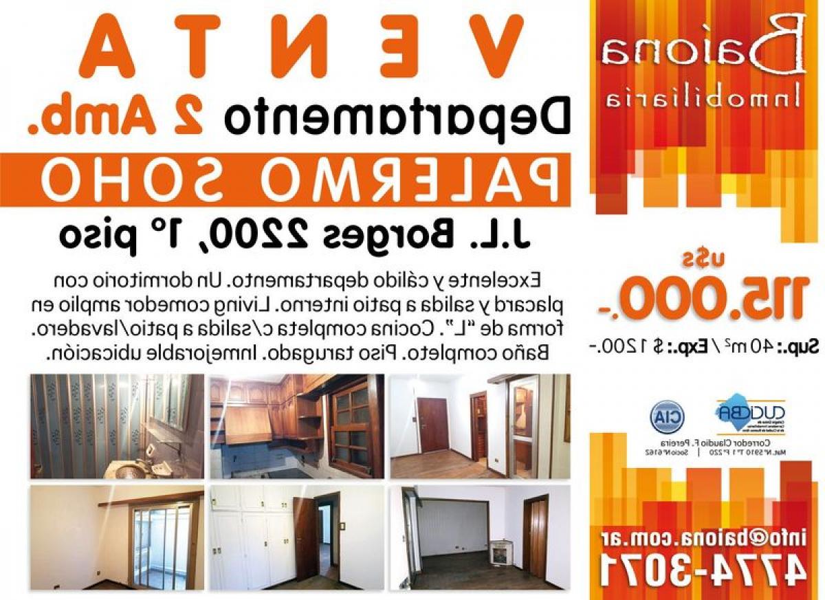 Studio in Palermo, Argentina No. 69637