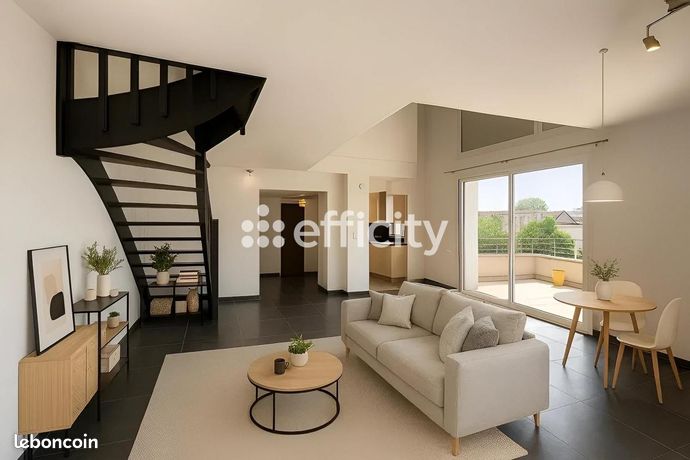 Dúplex de 2 dormitorios en Stains, France No. 354391