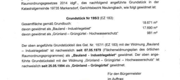 Grundstück in Neulengbach, Austria, Nr. 155227 2