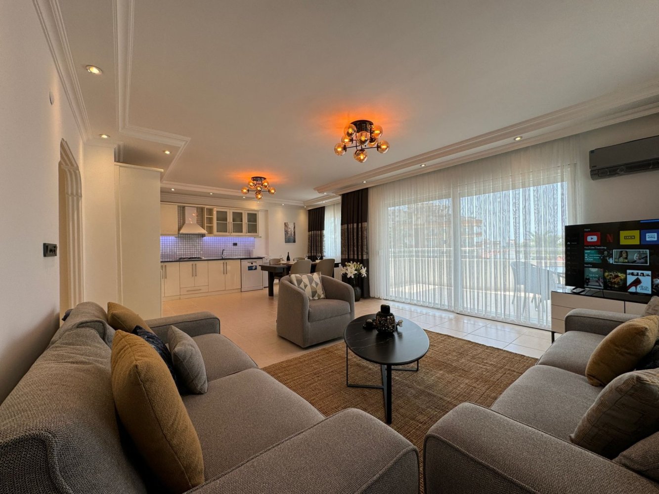 Apartamento 2+1 em Cikcilli, Turkey N.º 50506