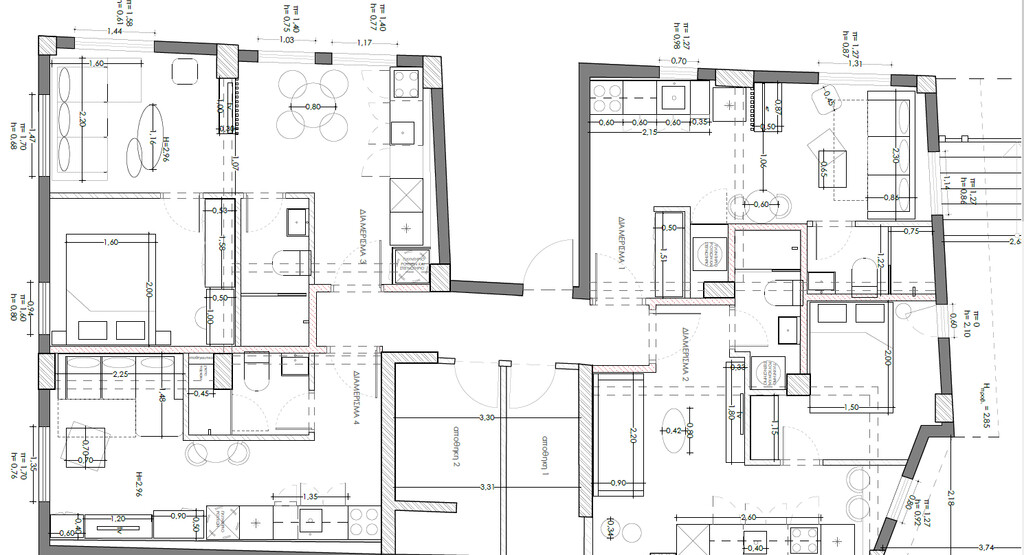 Apartamento em Thessaloniki, Greece 140 m² N.º 2433