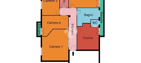 4-salle Appartement à Sassari, Italy No. 114450 26