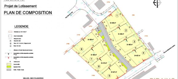 508m² Land in Zegerscappel, France No. 278296 2
