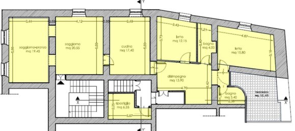 4-salle Appartement à Vetralla, Italy No. 102369 31