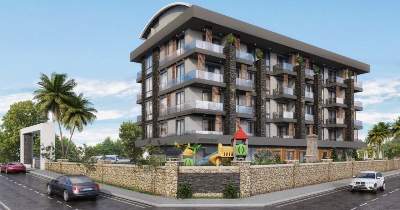 Квартира 1+1 в Аланья, Турция № 10919