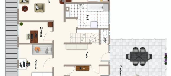 Здание с 10 комнатами в Эслинген, Германия № 101496 3
