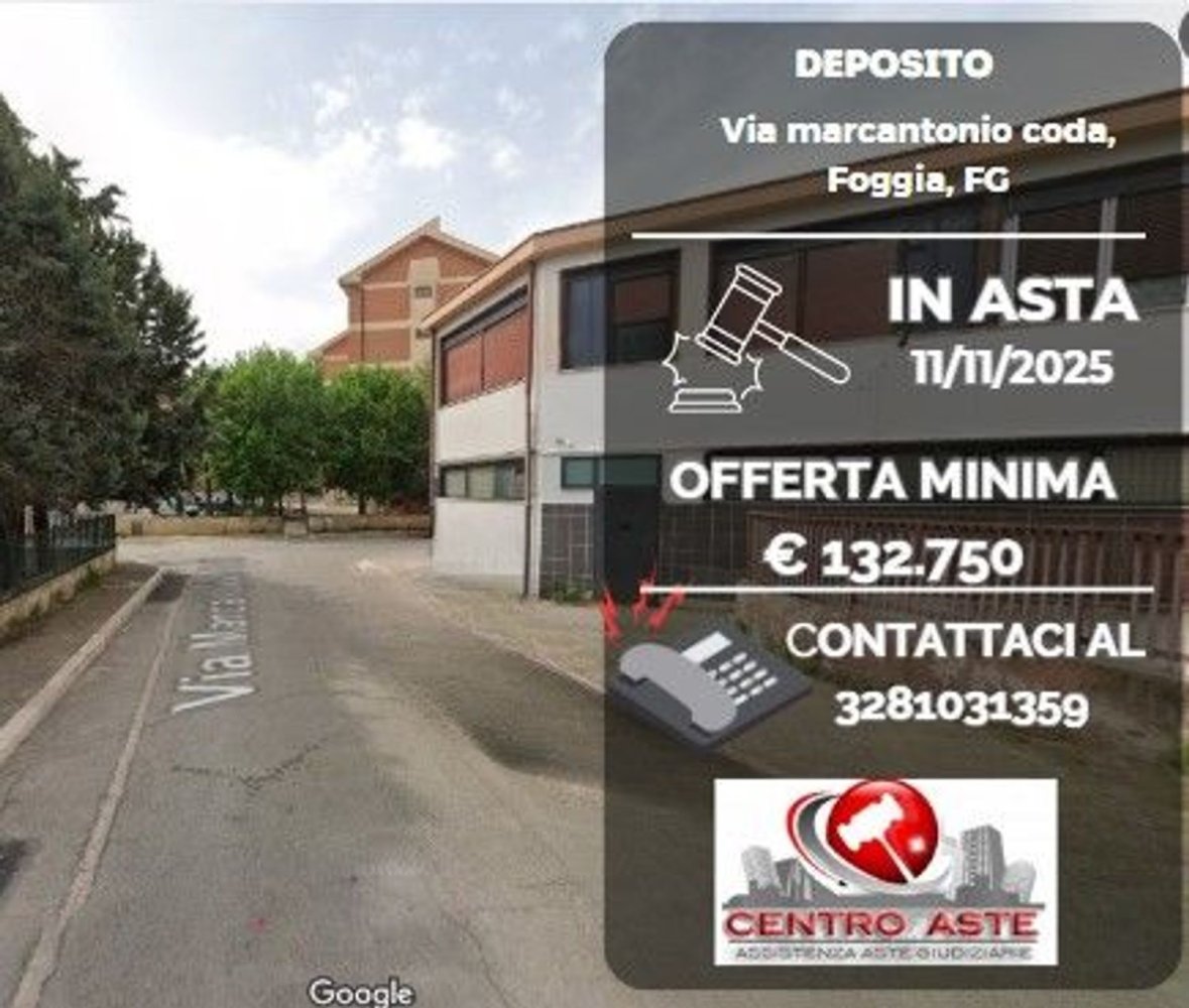 Propriété commerciale à Foggia, Italy 598m² No. 274727