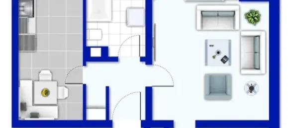 1 Schlafzimmer Wohnung in Duisburg, Germany, Nr. 223087 3