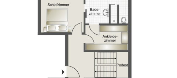 Дуплекс с 3 комнатами в Штутгарт, Германия № 285743 16