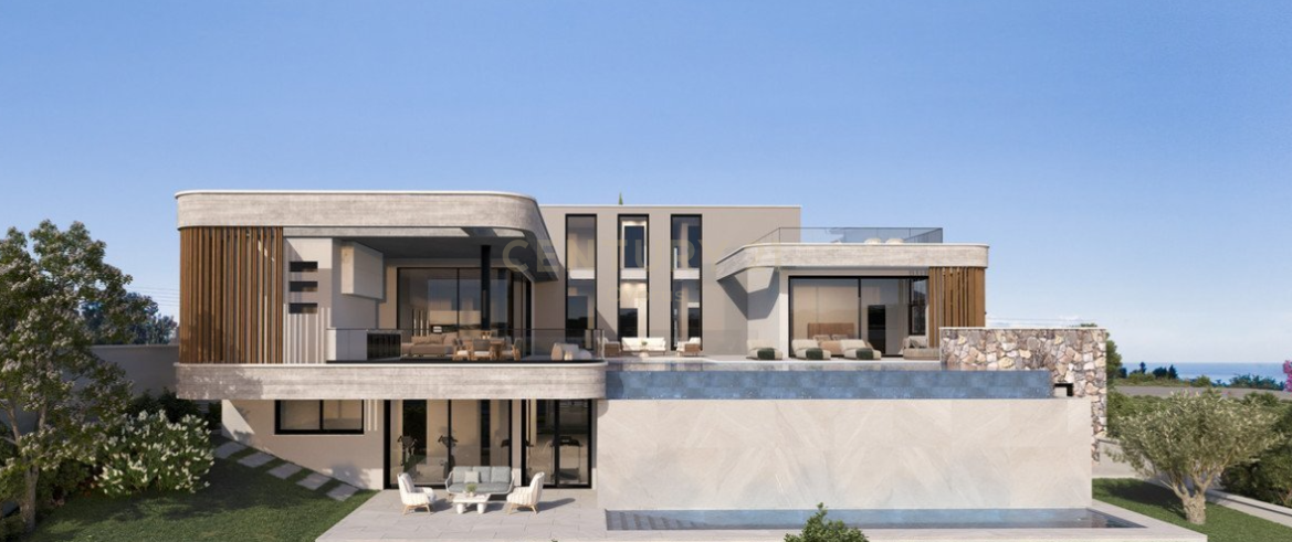 Вилла с 4 спальнями в Меса Гитонья, Кипр № 4233