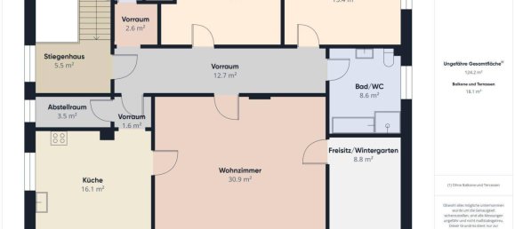 Casa de 6 divisões em Bruck an der Grossglocknerstrasse, Austria N.º 180939 17