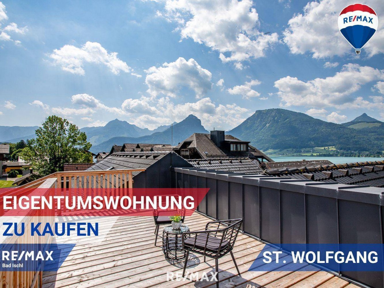 3 rooms Apartment in St. Wolfgang im Salzkammergut, Austria No. 191796