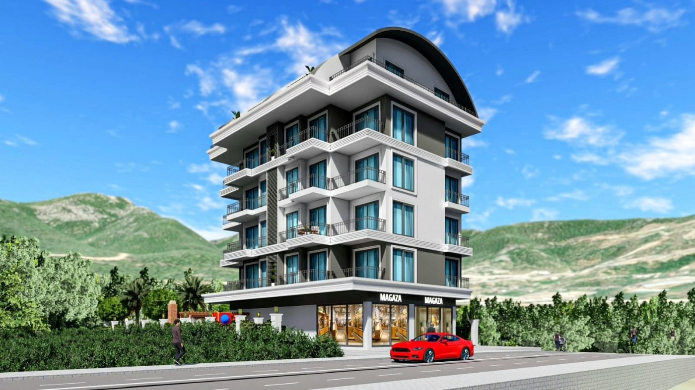 Apartamento de 1+1 en Oba, Turkey No. 4328