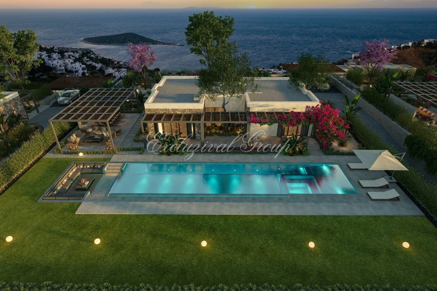 Villa de 6 dormitorios en Bodrum, Turkey No. 28898