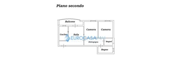 2 غرف نوم شقة في Rolo, Italy رقم 118459 22