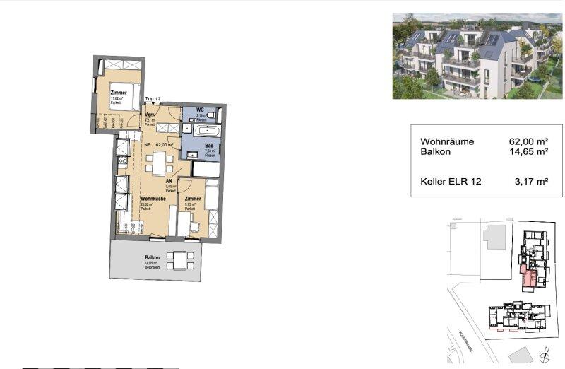 3 rooms Land in Vienna, Austria No. 241804