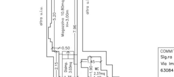 Propriété commerciale à San Benedetto del Tronto, Italy 58m² No. 130316 7