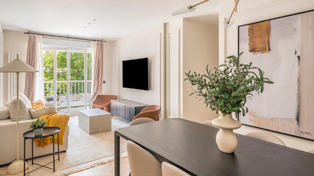 Квартира с 2 спальнями в Мадрид, Испания № 124896