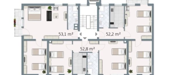 Hôtel à Essen, Germany 973m² No. 319063 8