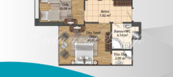 Apartment 2+1 in Istanbul, Turkey No. 28787 2