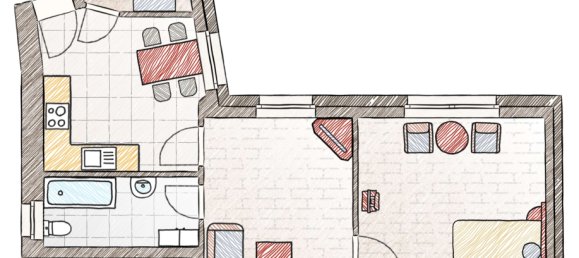 1 chambre Appartement à Schoneberg, Germany No. 293252 9