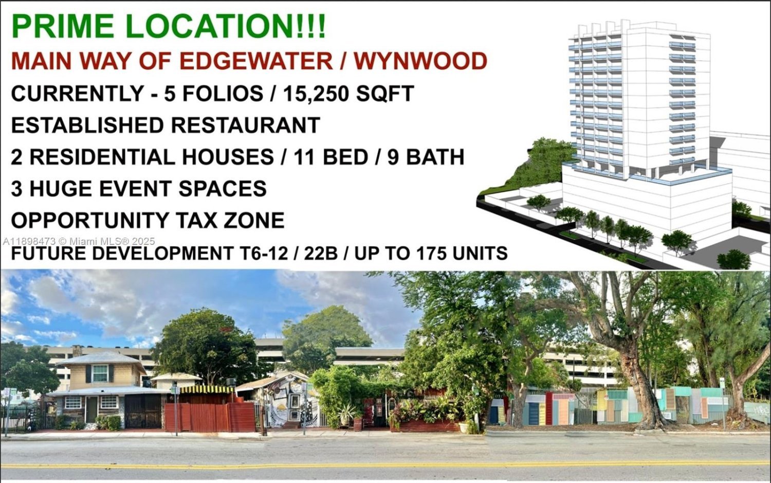 Land for sale in Miami, Miami-Dade, Florida, USA № 614248