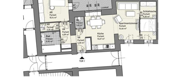 3 rooms Apartment in Mariahilf, Austria No. 135912 14