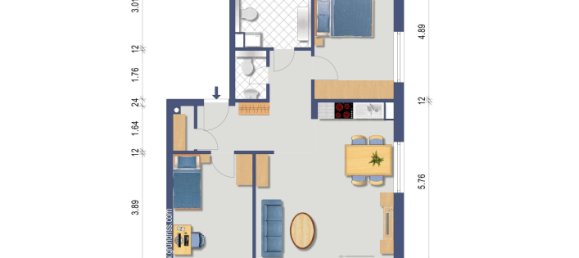 3-Zimmer Wohnung in Ravensburg, Germany, Nr. 313744 14