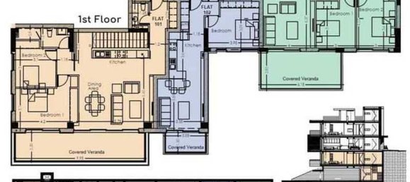 2 غرف نوم شقة في Pyrgos, Cyprus رقم 8492 2