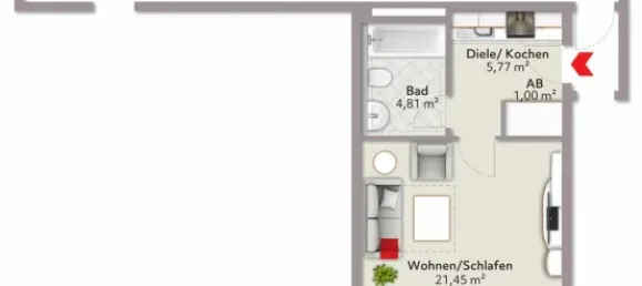 استوديو في Dresden, Germany رقم 46115 8