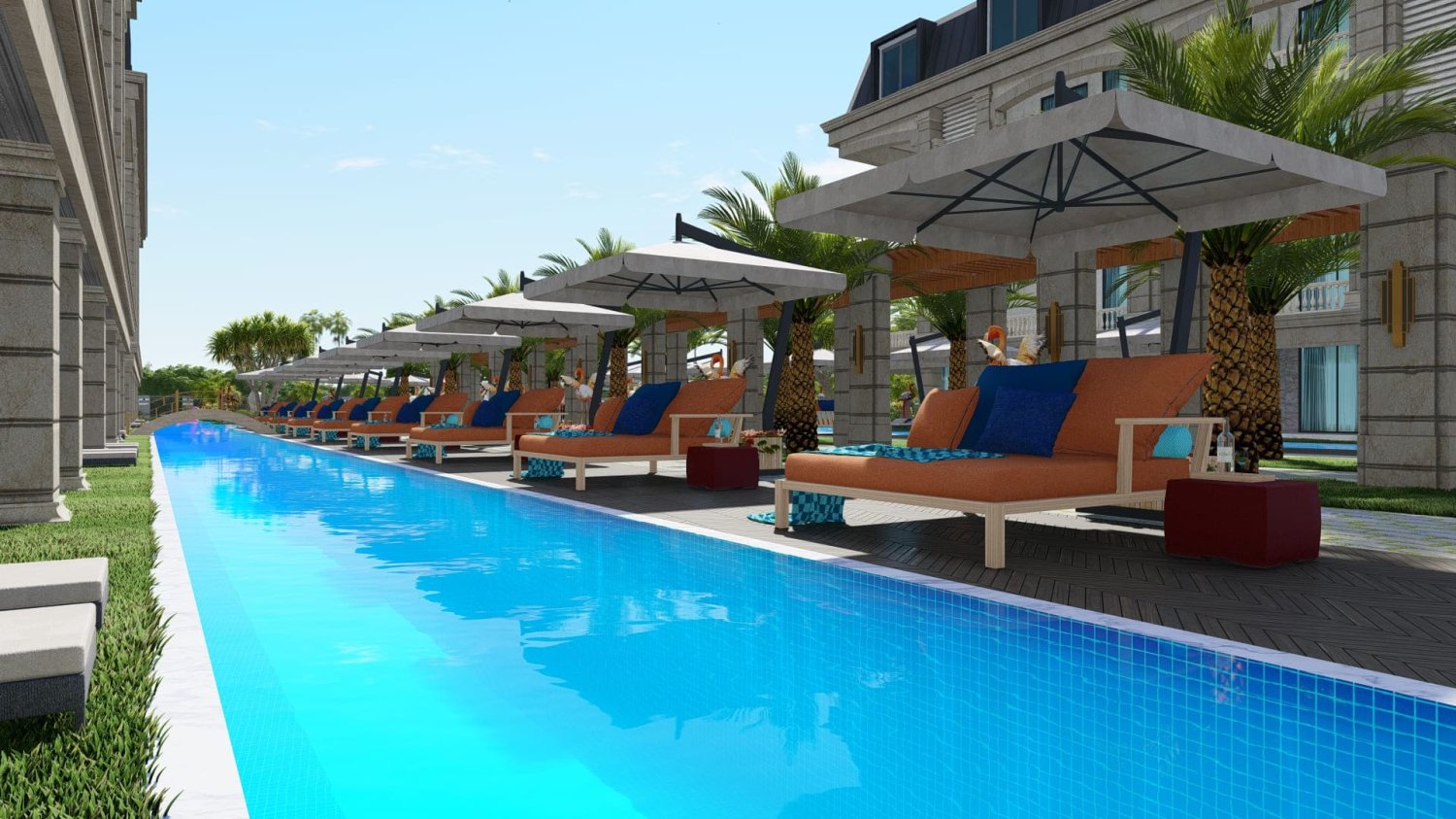 Appartement 2+1 à Exodus Palace Residence, Alanya, Turkey No. 36480