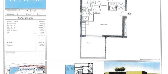 3 rooms Apartment in Ghisonaccia, France No. 154540 4